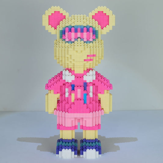 Pink Strap Bear(Assembly)