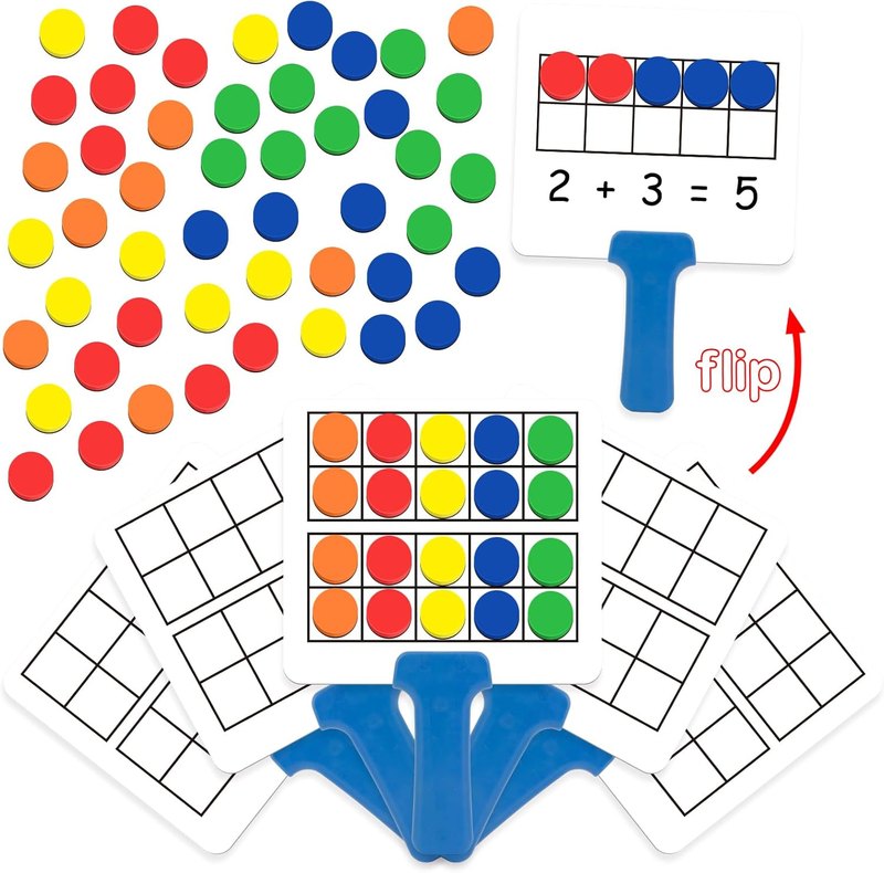 Magnetic Ten-Frame Set
